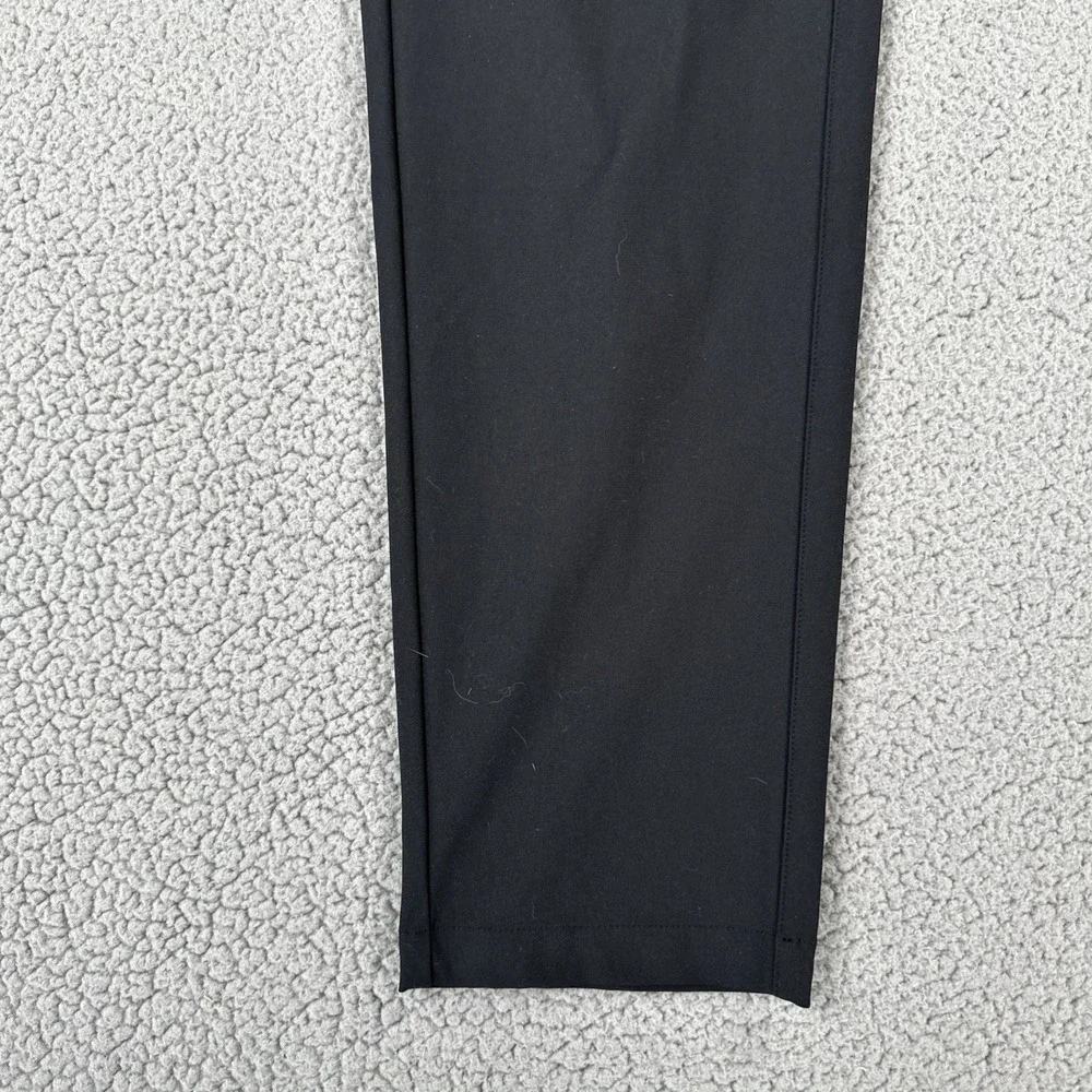 NWT Fabletics The Don Trouser Pants Men 34x32 Black Slim Fit Water Resistant